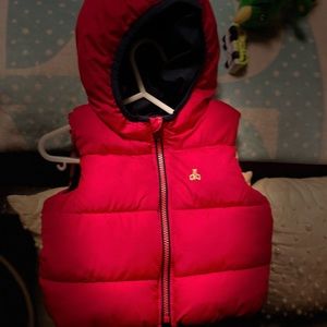 Toddler boy puff vest